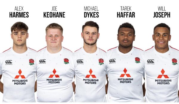 Five Exiles in England U18s team to play Argentina